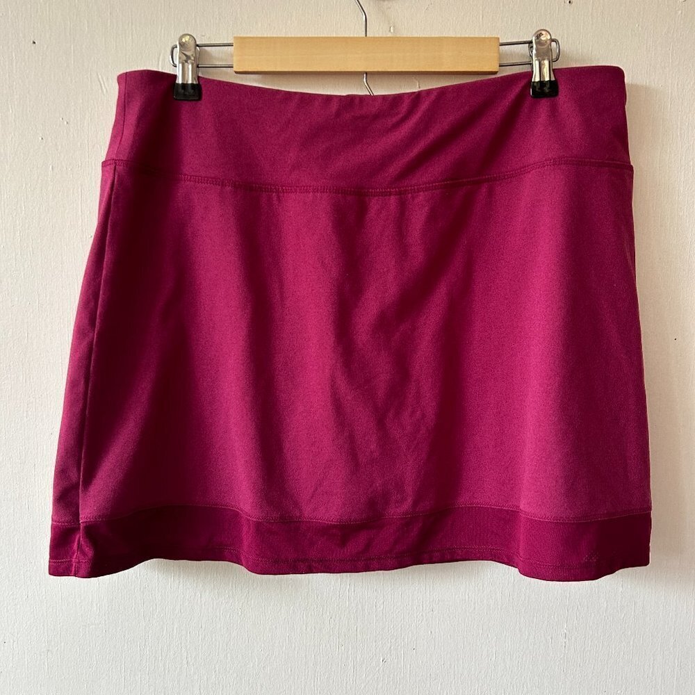 DSG Skort Womens XL Pink Purple Modest Activewear Tennis Golf Pickleball